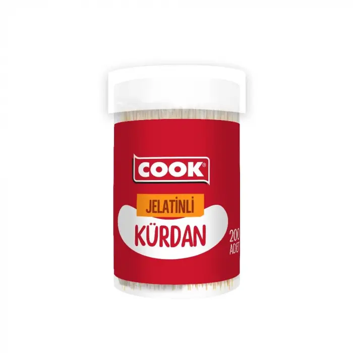 Bambu Kürdan; Jelatinli, 200 Adet
