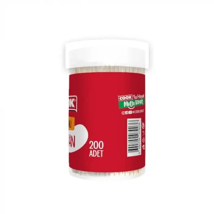 Bambu Kürdan Jelatinli 200lü 2li paket