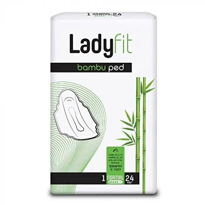 Bambu Normal 288li Vegan Ped, 12 x 24 Adet
