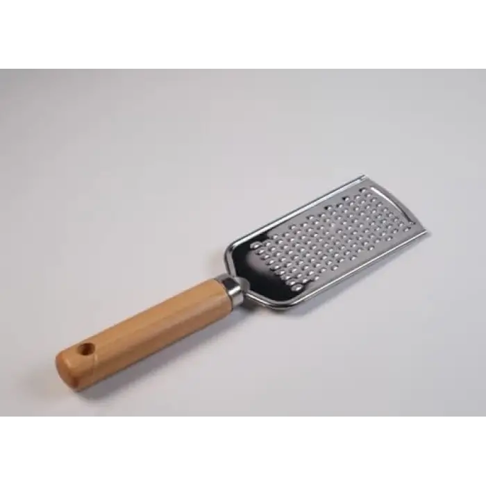 Bambu Saplı Çelik Mutfak El Rendesi ve Peynir Rendesi