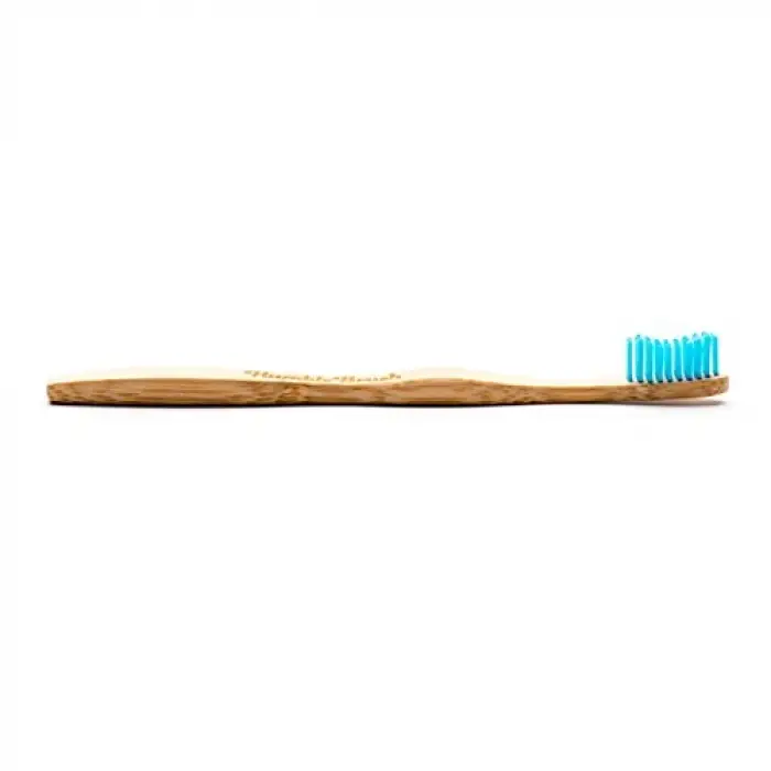 Bambu Yetişkin Medium Orta Diş Fırçası, Mavi, 1 Paket