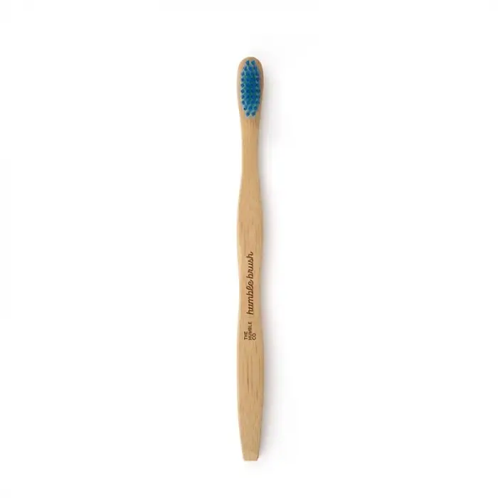 Bambu Yetişkin Medium Orta Diş Fırçası, Mavi, 1 Paket