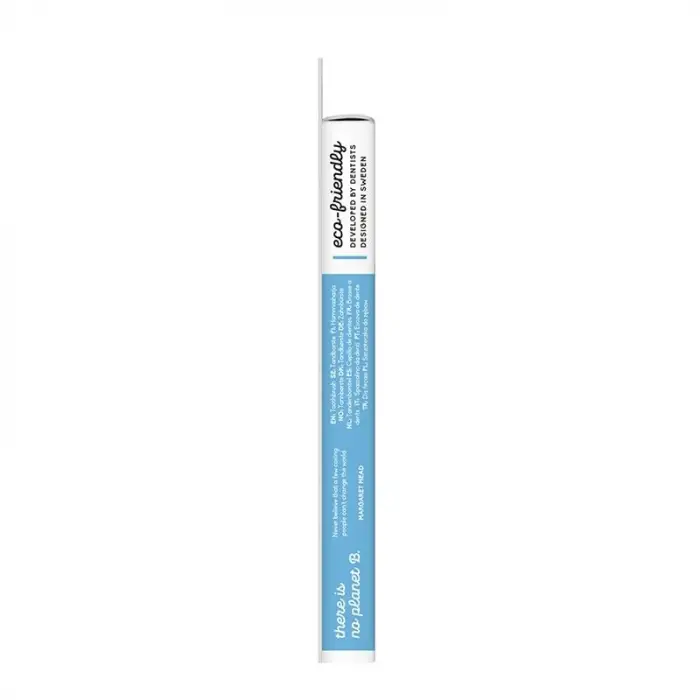 Bambu Yetişkin Medium Orta Diş Fırçası, Mavi, 1 Paket
