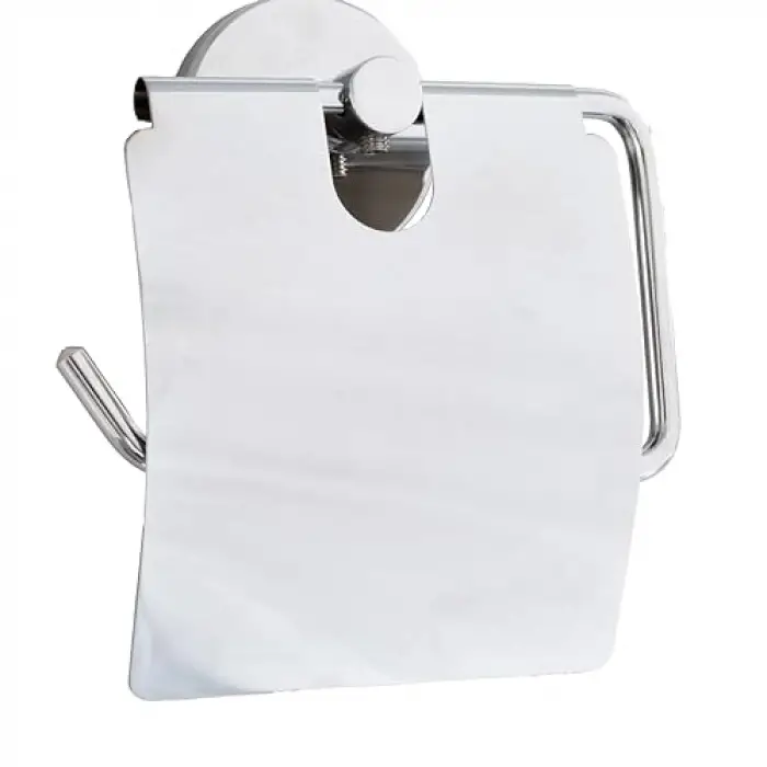 Banora Basic 4lü Lux Banyo Seti, Paslanmaz Metal, Krom