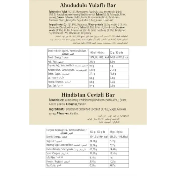 Bar Çeşit Kutusu 12 x 40 g