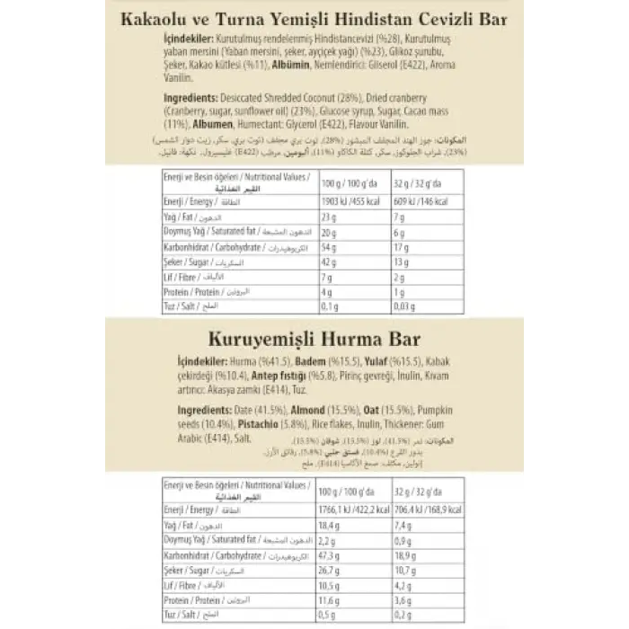 Bar Çeşit Kutusu 12 x 40 g