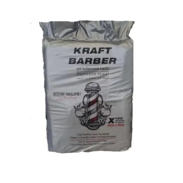 Barber Kullan At Havlu 100 Adet 80X40 Cm