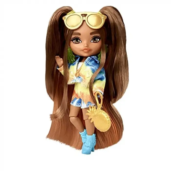 Barbie Extra Mini Bebekler Renkli Kot