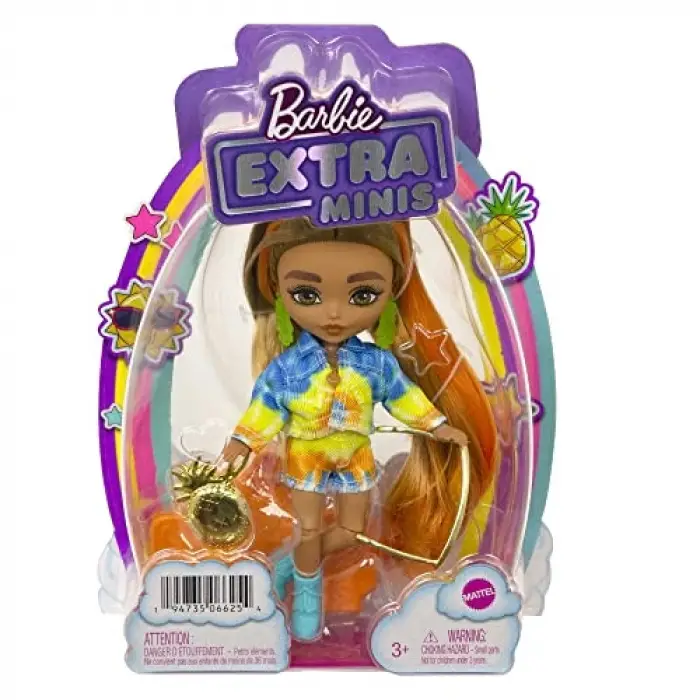 Barbie Extra Mini Bebekler Renkli Kot