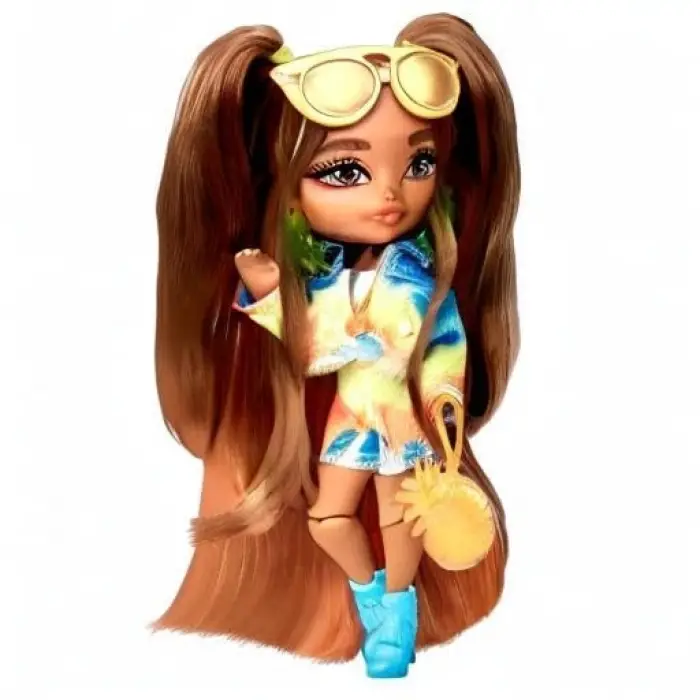 Barbie Extra Mini Bebekler Renkli Kot