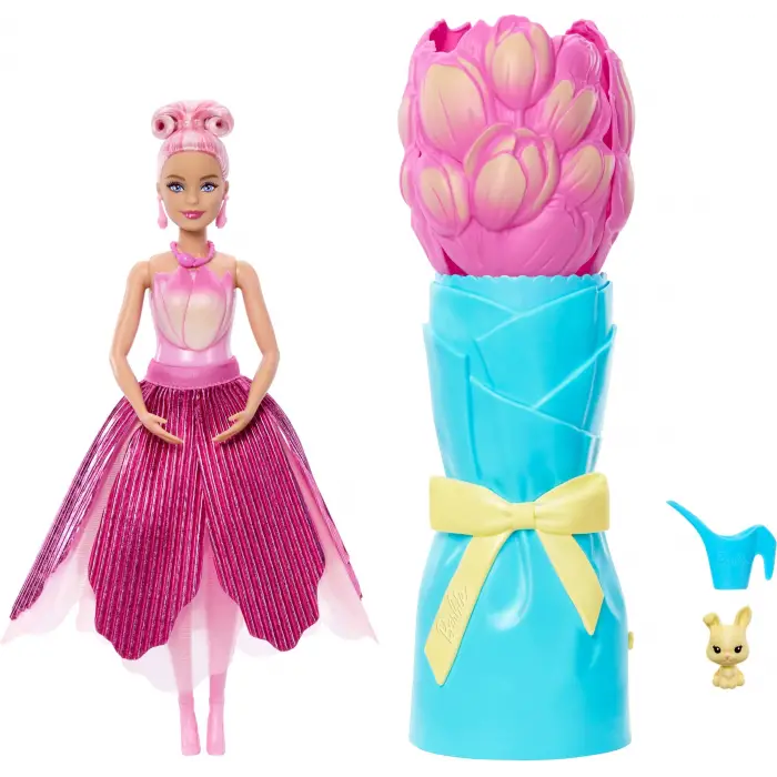 Barbie Petal Pop Pembe Lale JMF57