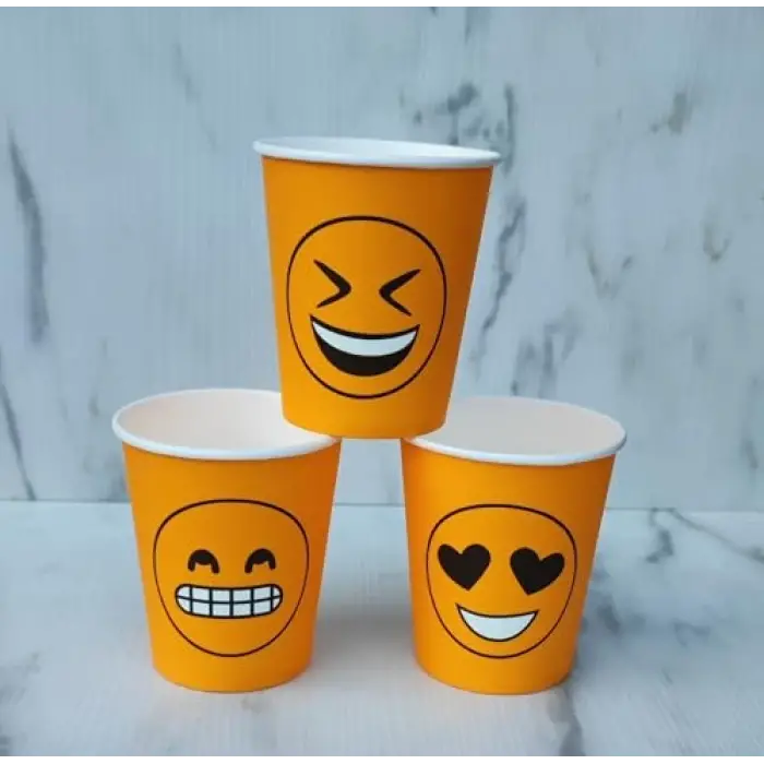 Bardak, 7 oz Karton 300 adet Karışık Desen
