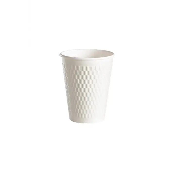 Bardak — Gizpak Karton 8 Oz Double Embossed 40 Adet