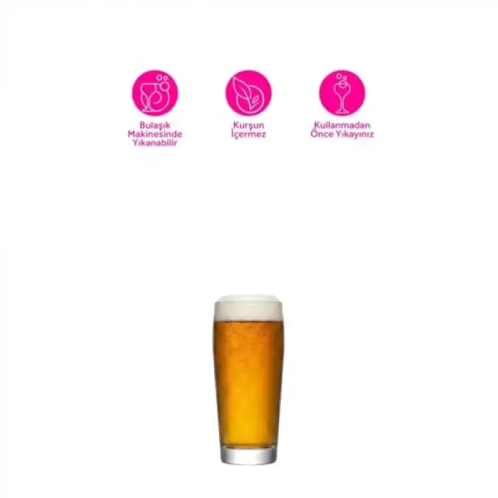 Bardy 6lı Bira Bardağı