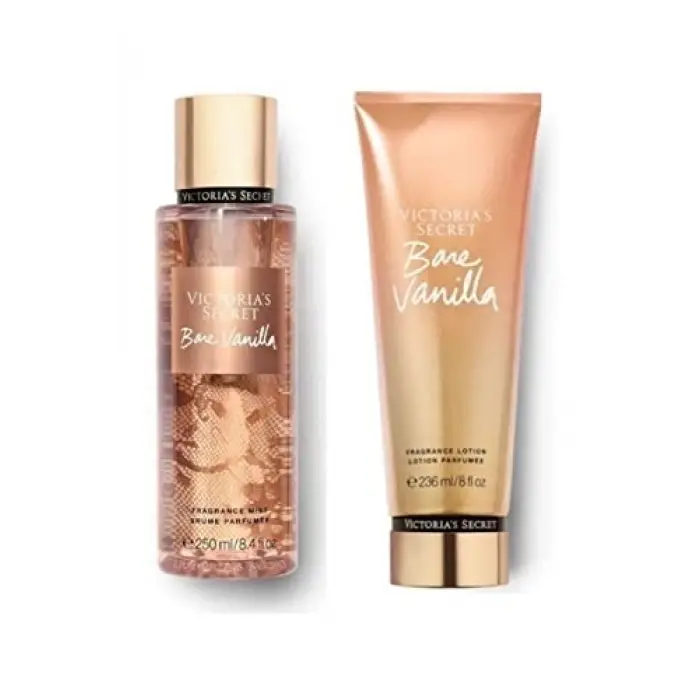 Bare Vanilla Vücut Spreyi ve Vücut Losyonu 2li Set