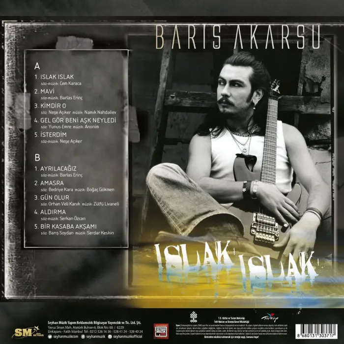 Barış Akarsu Islak Islak Plak LP