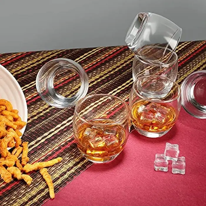 Barrel Viski Bardağı, 3lü 340 cc