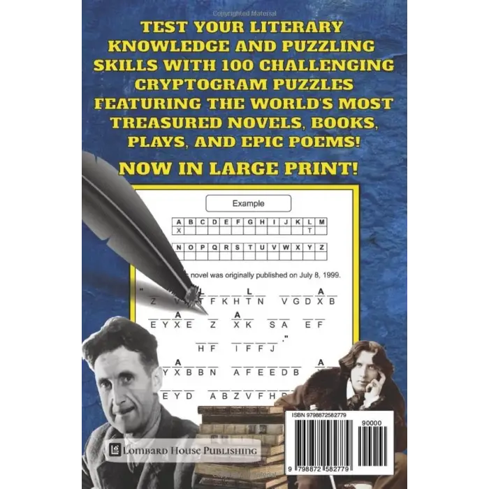 Barton Rakewells Puzzling World Presents Literary Quote Cryptograms