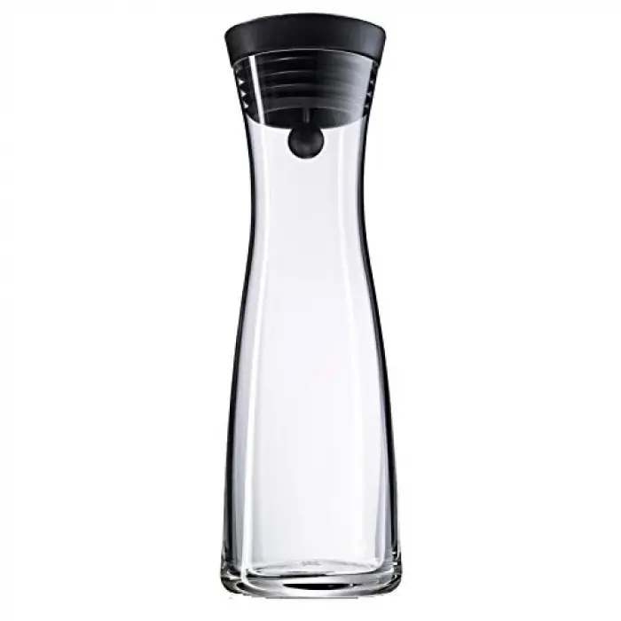 Basic Cam Sürahi, 1 L, Silikon Kapaklı, CloseUp® Kapak Sistemli