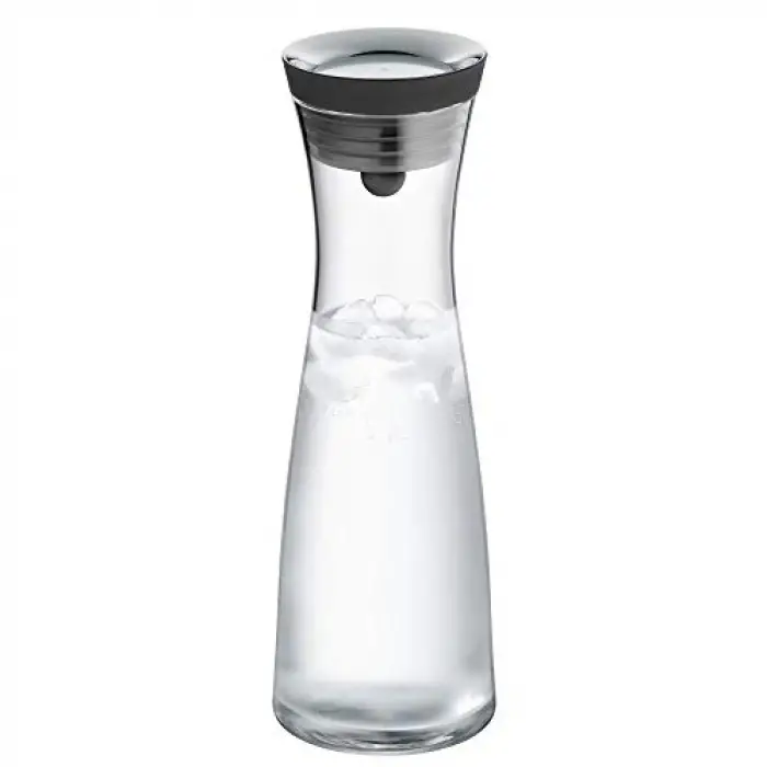 Basic Cam Sürahi, 1 L, Silikon Kapaklı, CloseUp® Kapak Sistemli