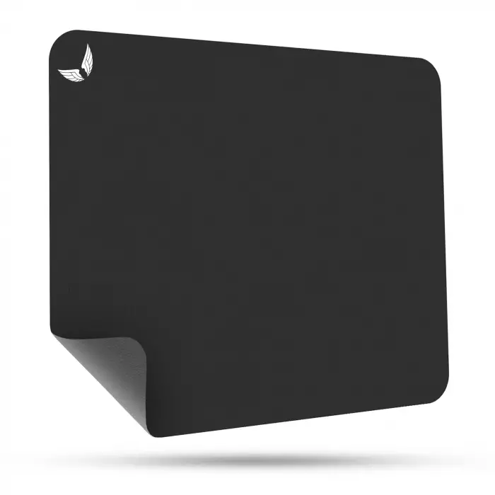 Basic Edition - 50x50 Gaming Mouse Pad, Kaymaz Taban, Geniş ve Dayanıklı Oyuncu Mousepad, Hassas Kontrol ve Hızlı Tepki için Pürüzsüz Yüzey Fare Altlığı, Siyah