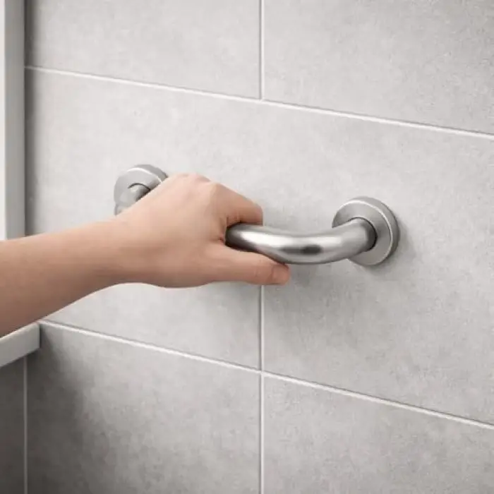 Basic Tutunma Barı 30 cm Paslanmaz Çelik 32 mm Banyo Engelli Tutamağı
