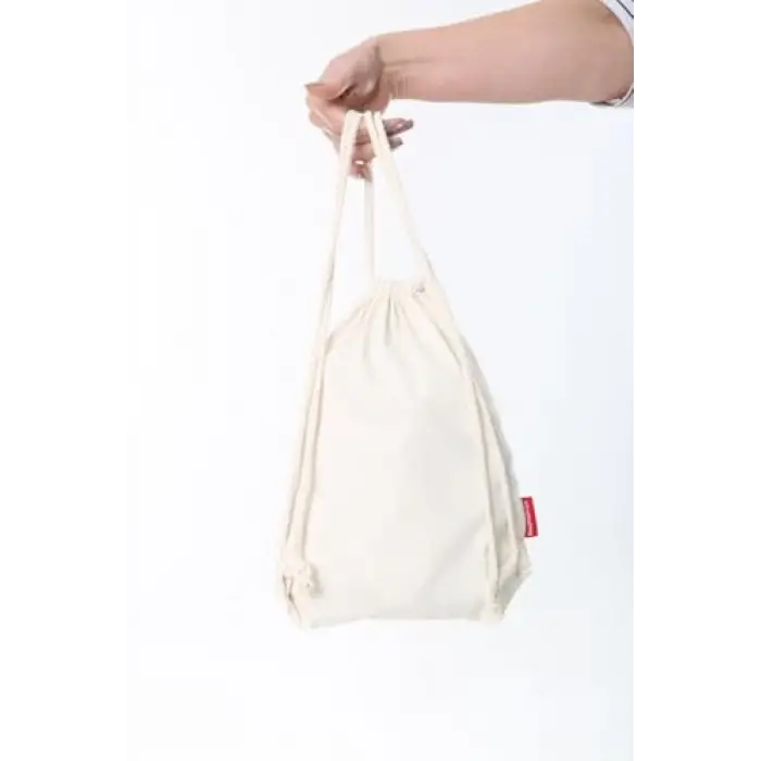 Baskısız Mini Sırt Bez Çantası
