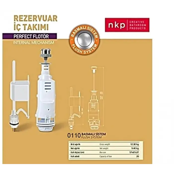 Basmalı Rezervuar İç Takım Hidro Flatör -0110