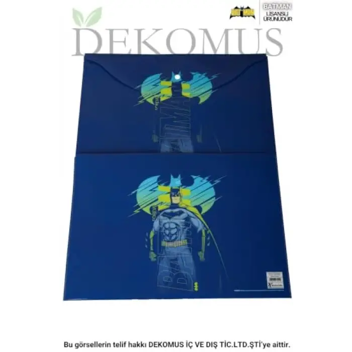 Batman Lisanslı 2li Çıtçıtlı Dosya