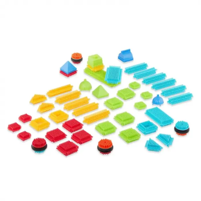 Battat Yapı Oyuncakları Basic Set, 56 Parça, Çok Renkli, 2 Yaş ve Üzeri