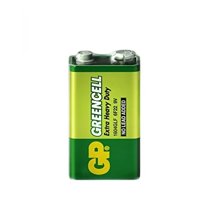 Batteries Gp1604G Greencell 6F22/1222/9V Pil, 9 Volt, 10Lu Kutu