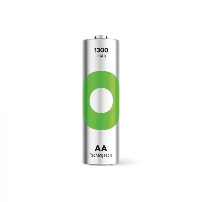 Batteries ReCyko 1300 AA Kalem Ni-Mh Şarjlı Pil, 1.2 Volt, 4lü Kart