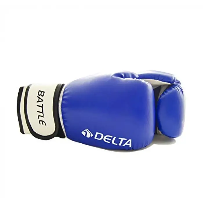 Battle Dura-Strong Boks Eldiveni, Mavi, 10 Oz