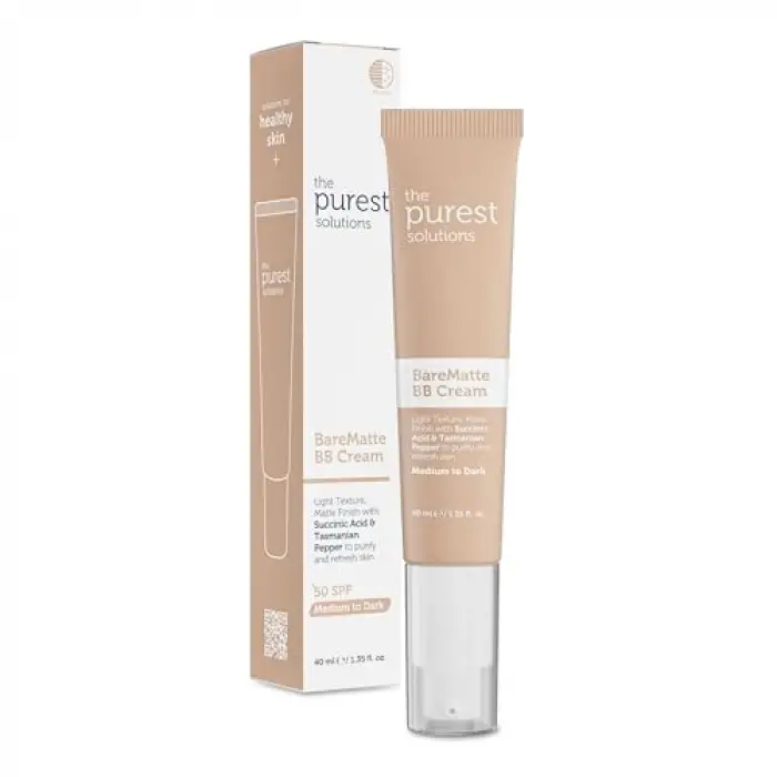BB Cream Bare Matte 40 ml Medium to Dark