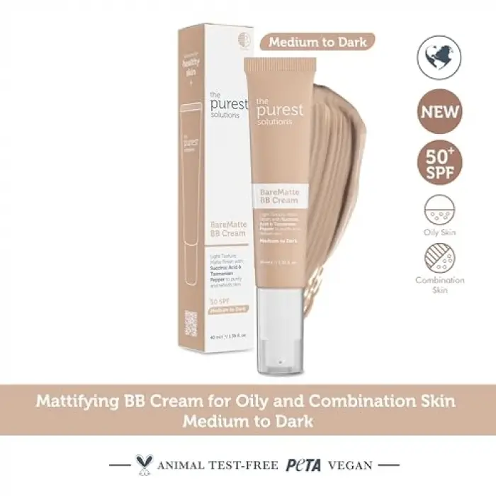 BB Cream Bare Matte 40 ml Medium to Dark