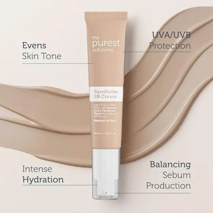 BB Cream Bare Matte 40 ml Medium to Dark