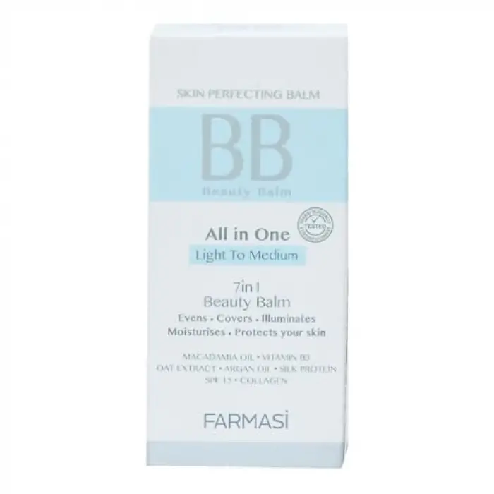 BB Krem, Açıktan Ortaya, 50 ml, No: 02
