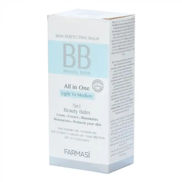 BB Krem, Açıktan Ortaya, 50 ml, No: 02
