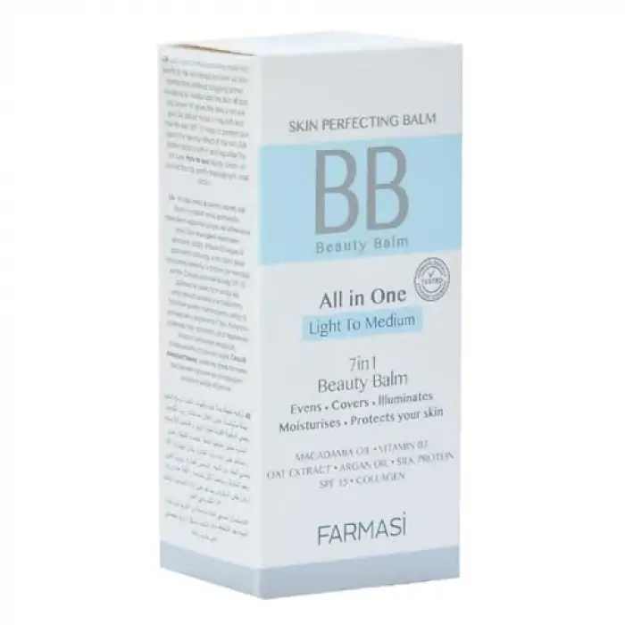 BB Krem, Açıktan Ortaya, 50 ml, No: 02