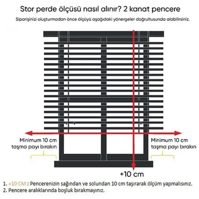 BBB Keten Kumaş Çift Mekanizmalı Tül Stor Perde Ekru Renk TSK3002 140x200