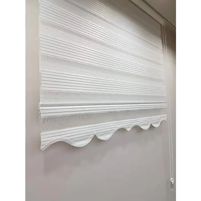 Bbb Pliseli Stor Zebra Perde 3 Renk Seçeneği 150x200 Beyaz