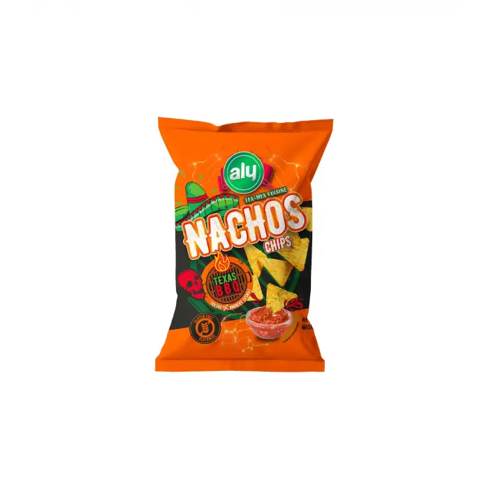 Bbq Aromalı Glutensiz Nachos Cips 225 g