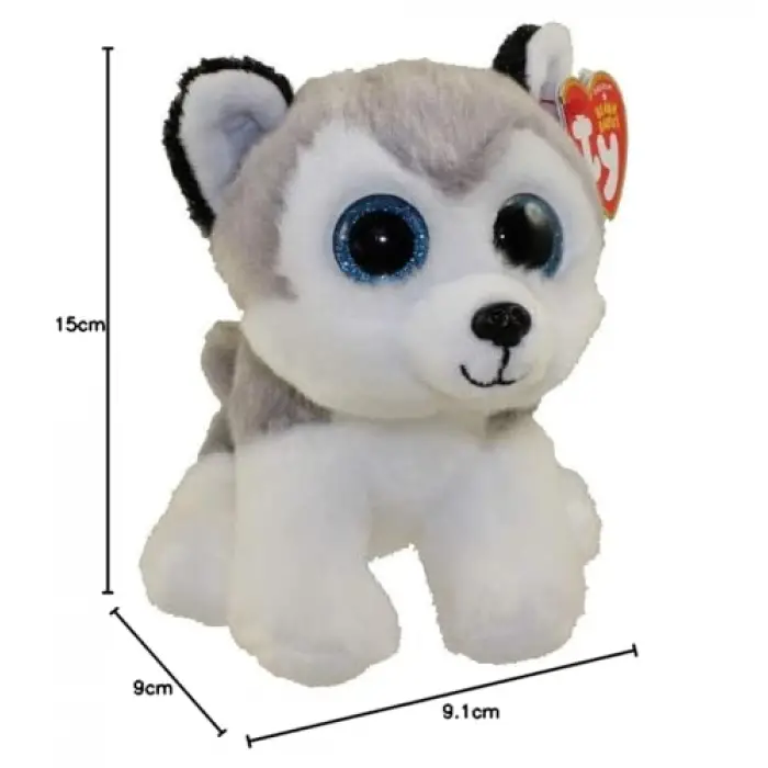 Beanie Babies Buff Sibirya Kurdu Peluş 15 Cm