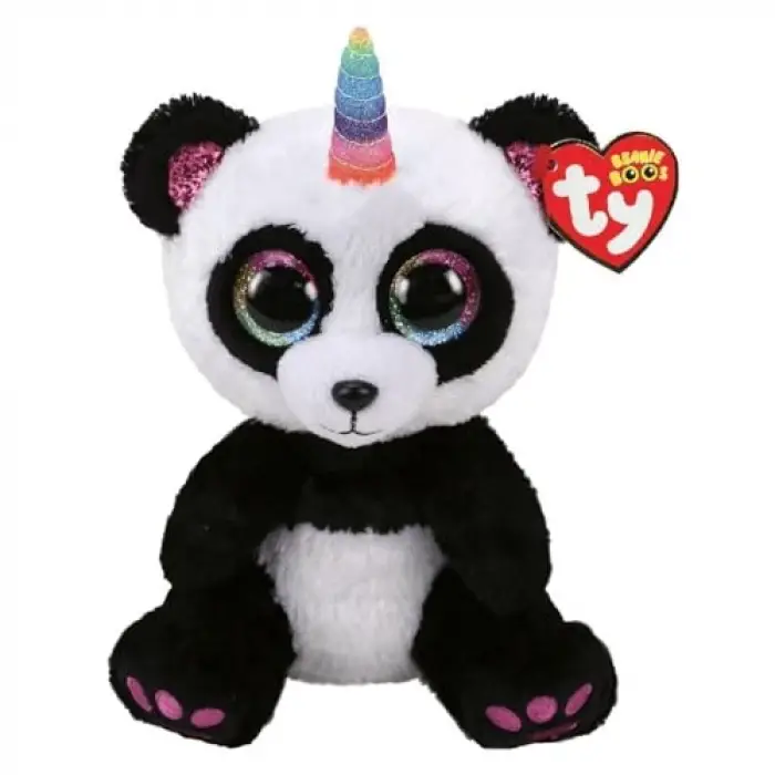 Beanie Boos Paris Tek Boynuzlu Panda 24 cm.