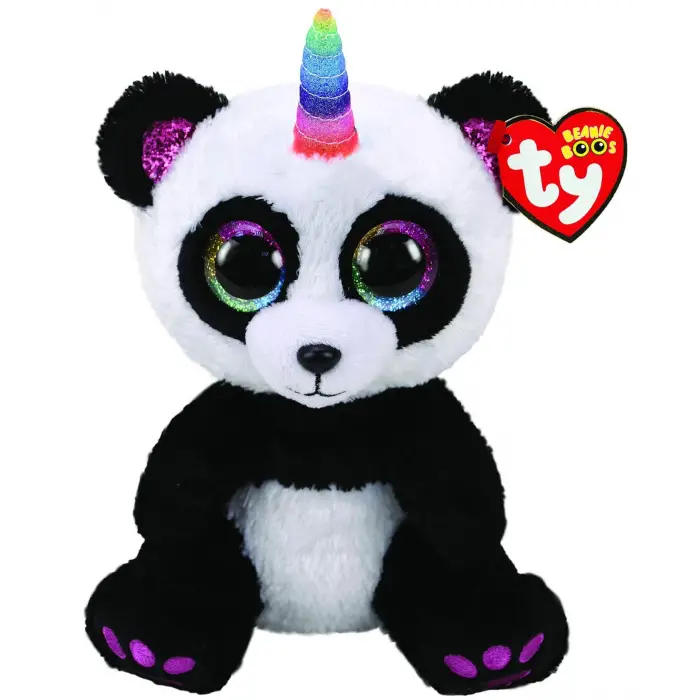 Beanie Boos Paris Tek Boynuzlu Panda 24 cm.