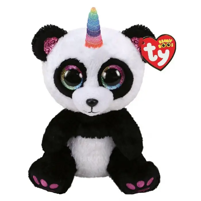 Beanie Boos Paris Tek Boynuzlu Panda 24 cm.
