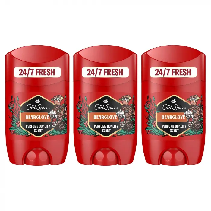 Bearglove Erkek Deodorant Stick 50 ml 3lü set