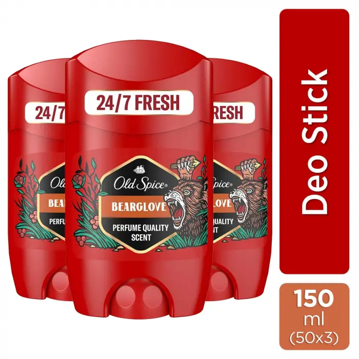 Bearglove Erkek Deodorant Stick 50 ml 3lü set