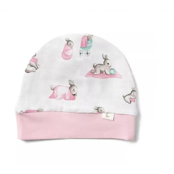Bébé Lapin Rose Müslin Bere