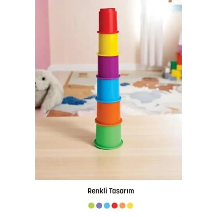 Bebeğimin İlk Kulesi – Sevimli Kule 6lı